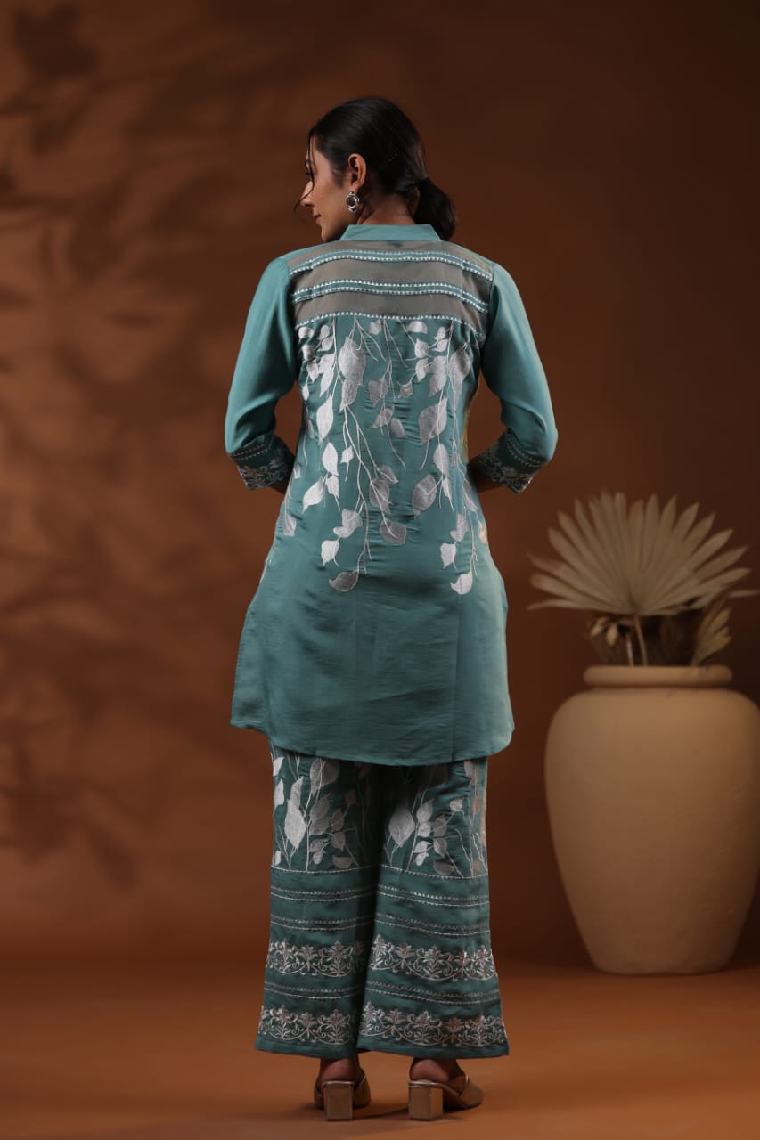 Pure Silk Coord set OM91380GBC