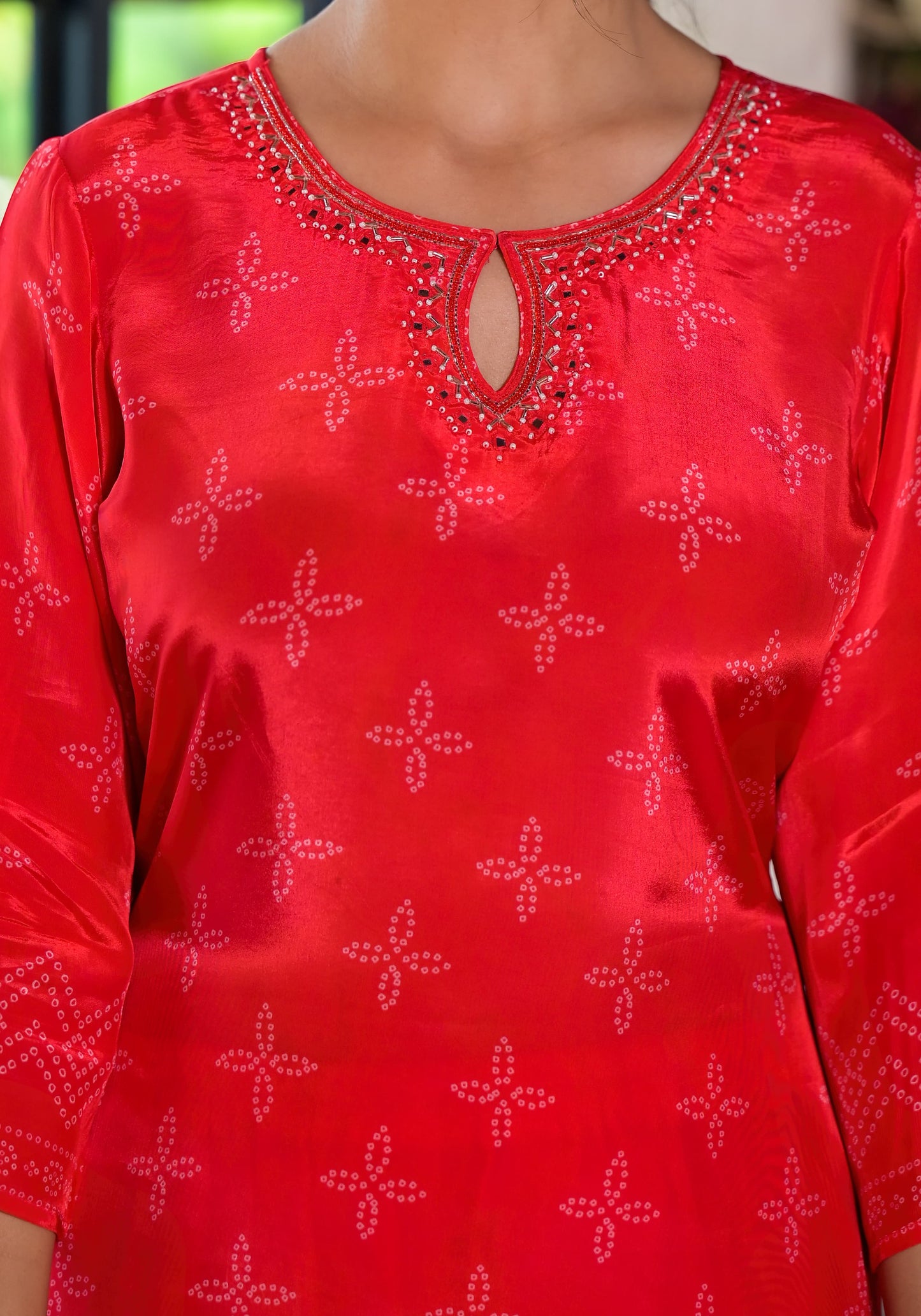 Pure Crepe kurti with pant and Dupatta M91790AUMU
