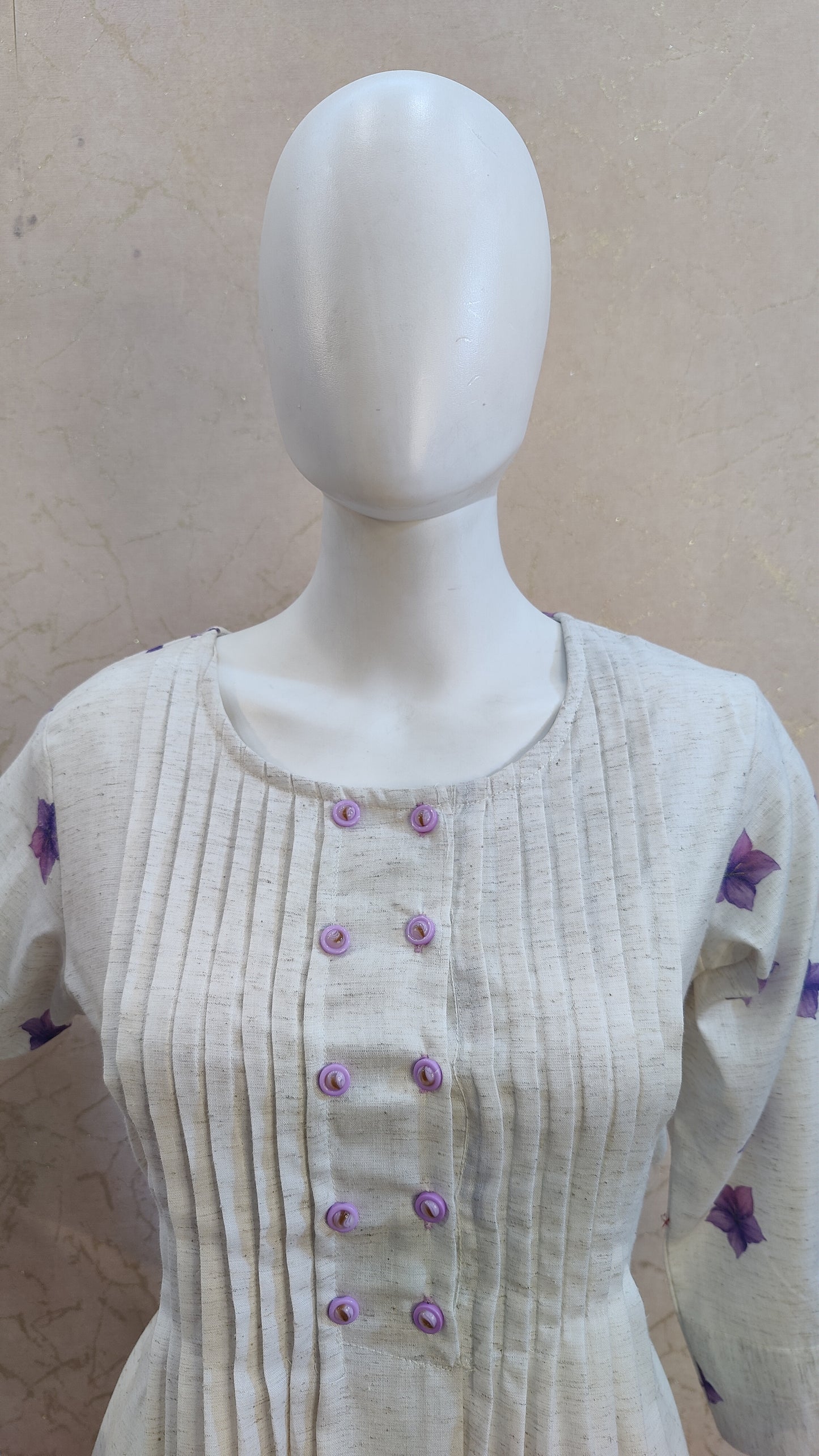 Pure Cotton Kurti with pant and dupatta M91640/AUR