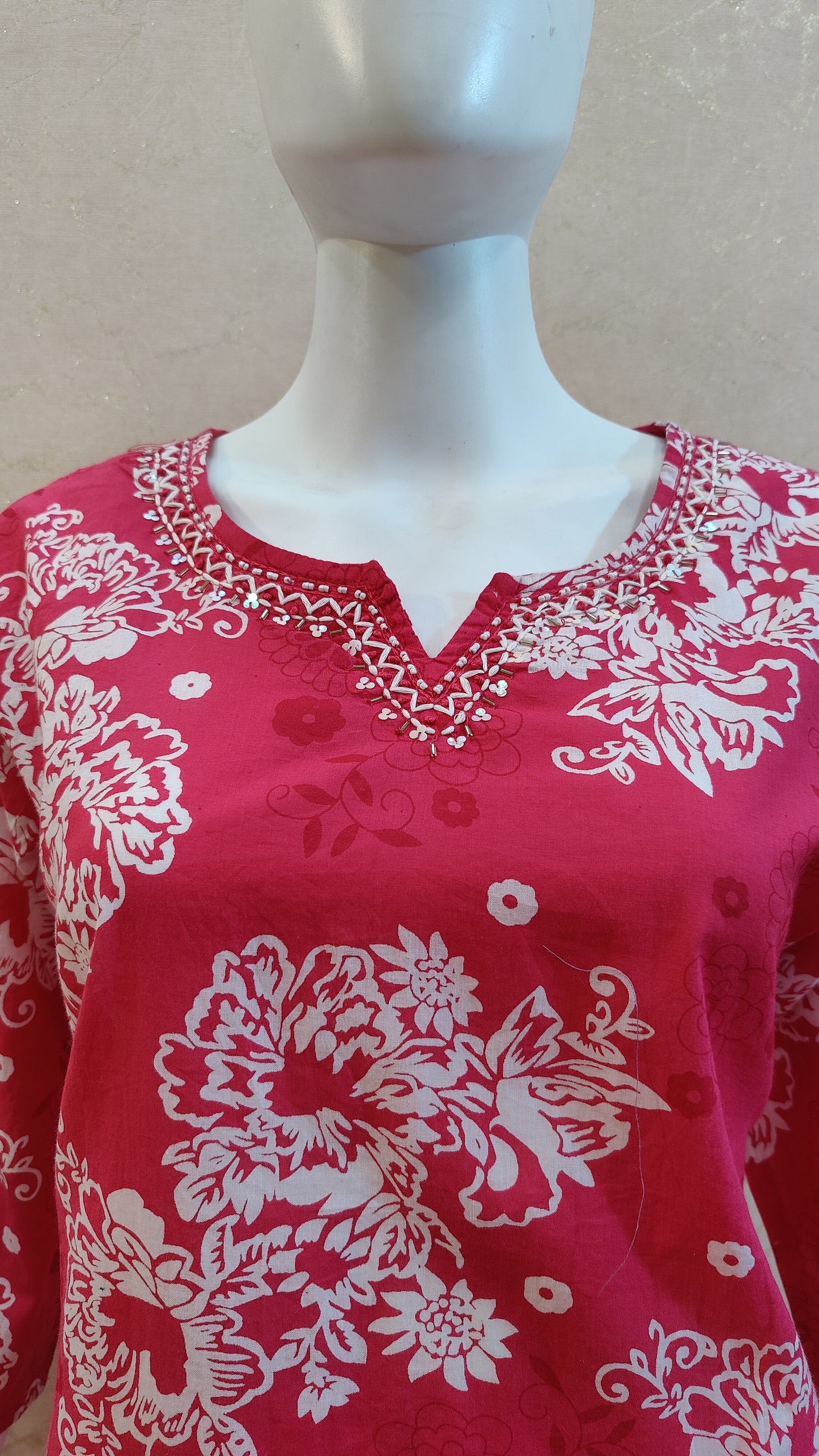 Pure Cotton Kurti with pant and dupatta M9920/GB