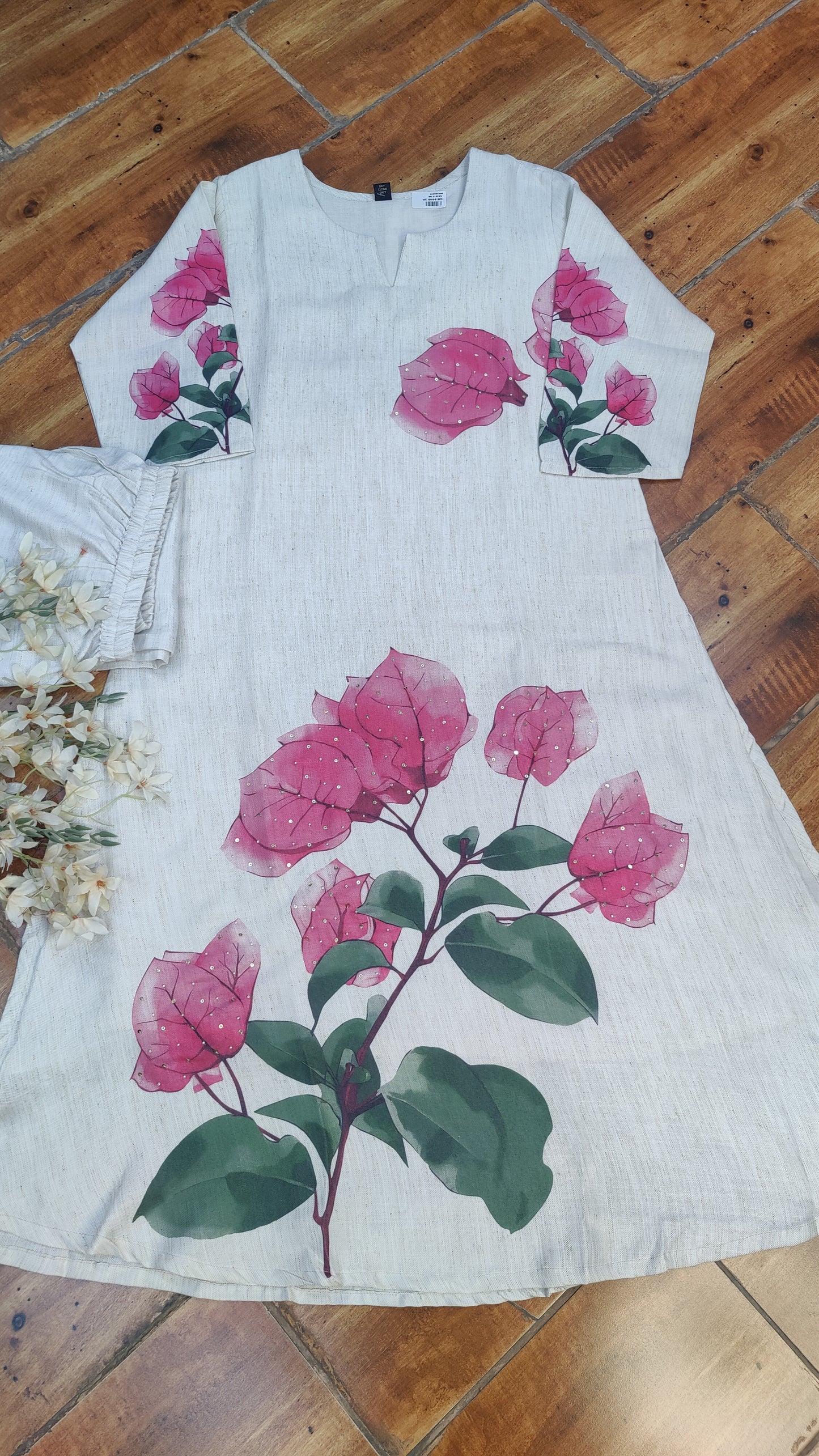 Soft Cotton Kurti with pant and dupatta M91380GB
