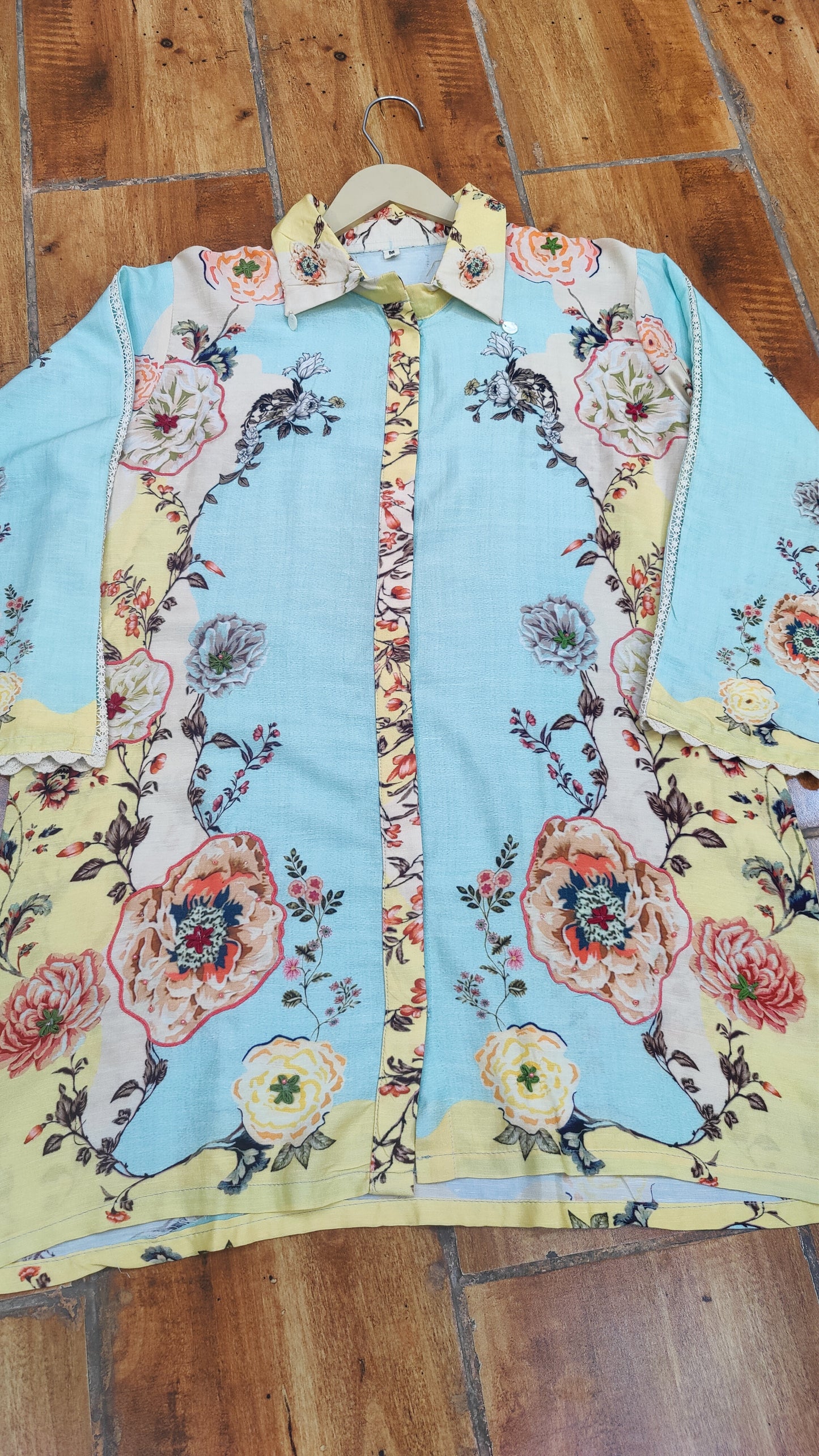 Linen Cotton Co-ord Set M91380/GB