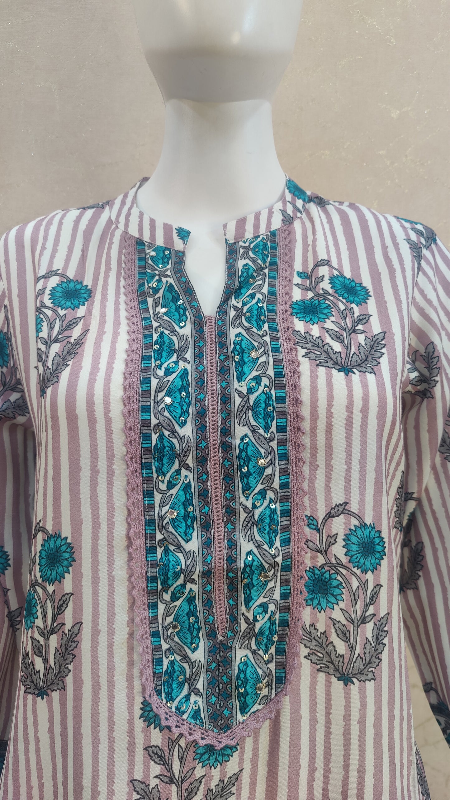 Pure Muslin Kurti with pant M91195/GB