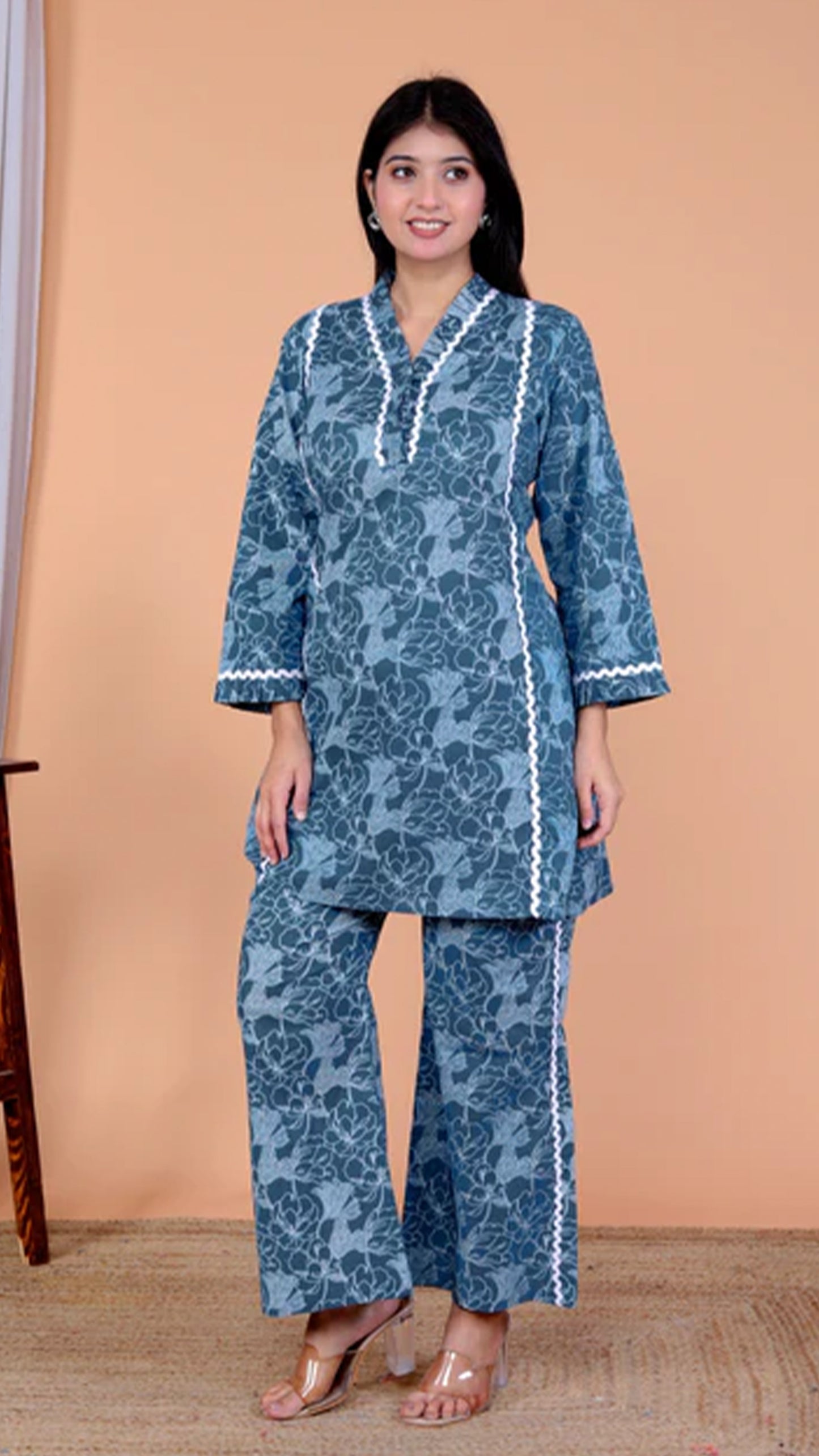 Pure Cotton Co-ord set M5525/SS