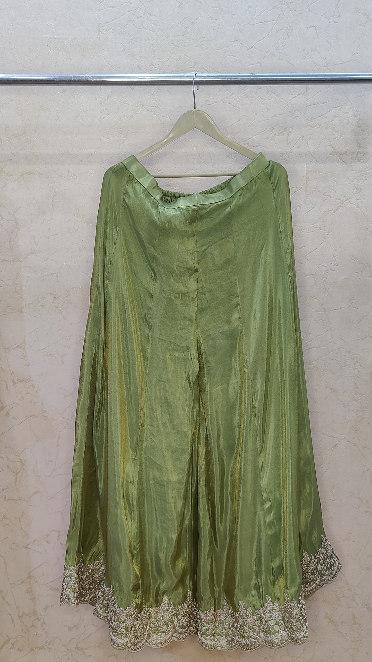 Tissue Silk Sharara set M94250RF