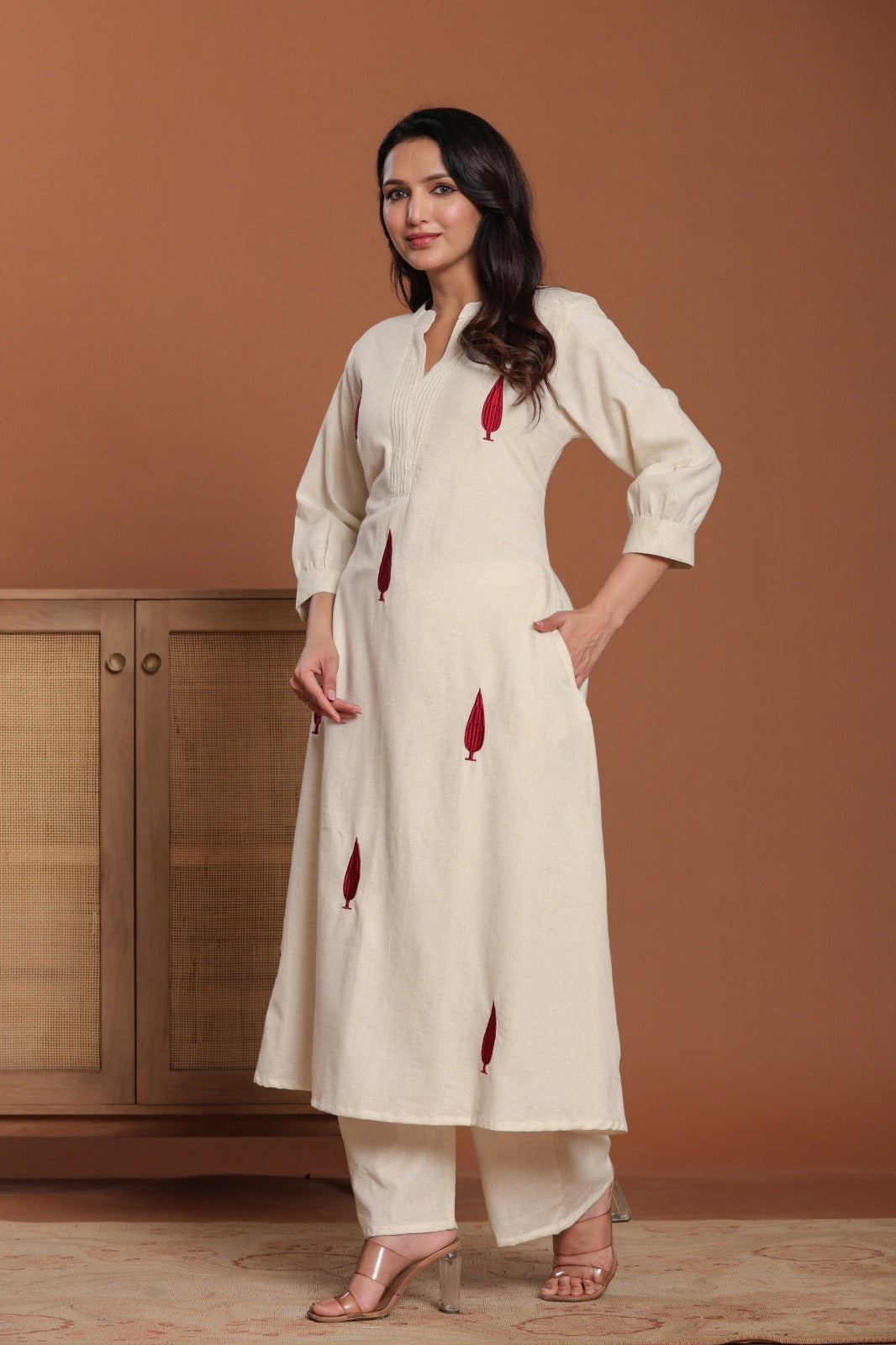 Pure Cotton Kurti with pant M7795/SS