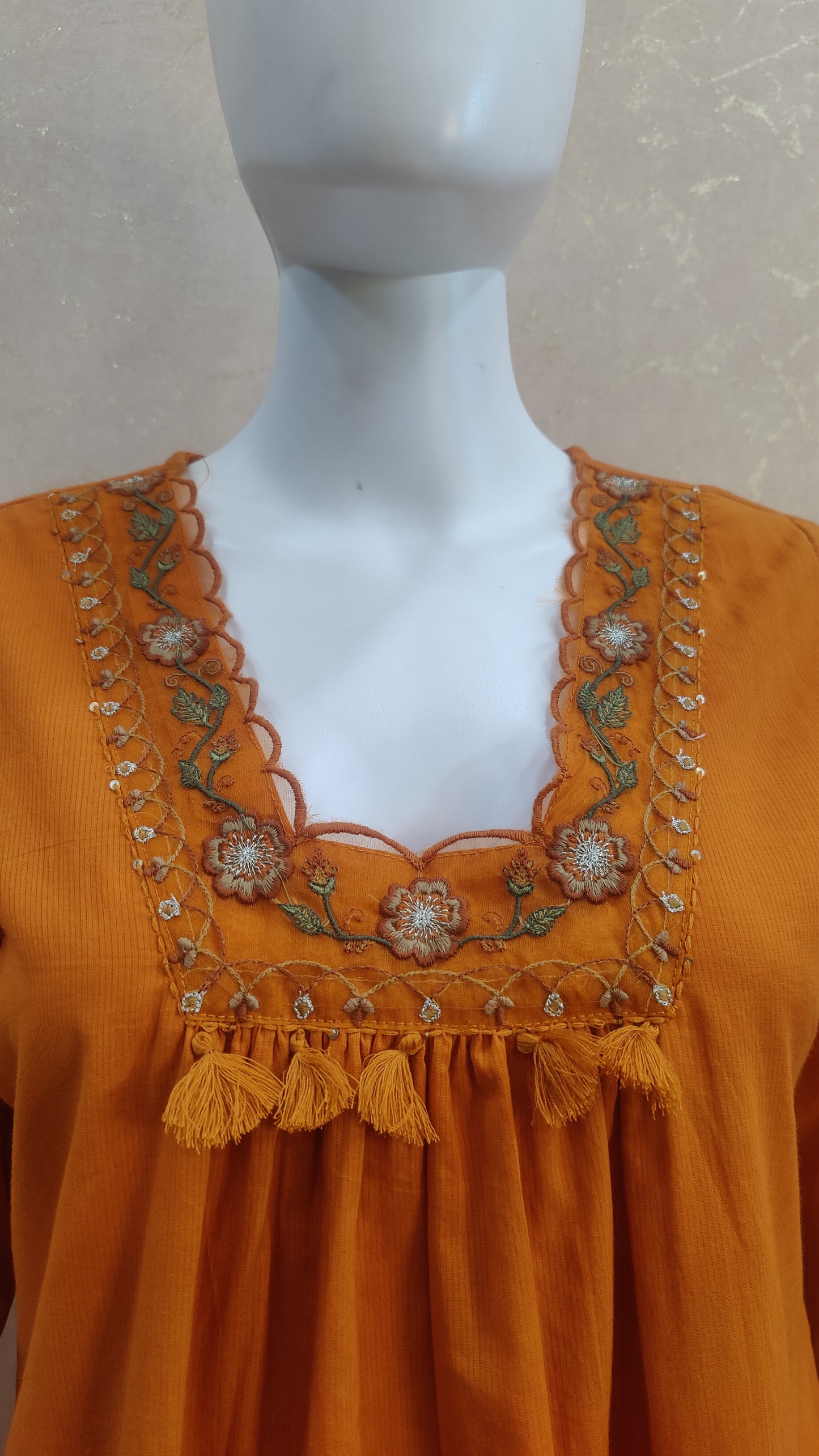 Pure Cotton kurti with pant and Dupatta M91050/RST