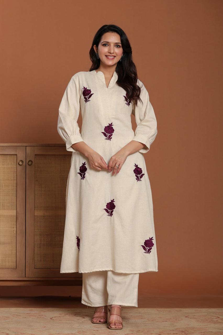 Pure Cotton Kurti with pant M7795/SS