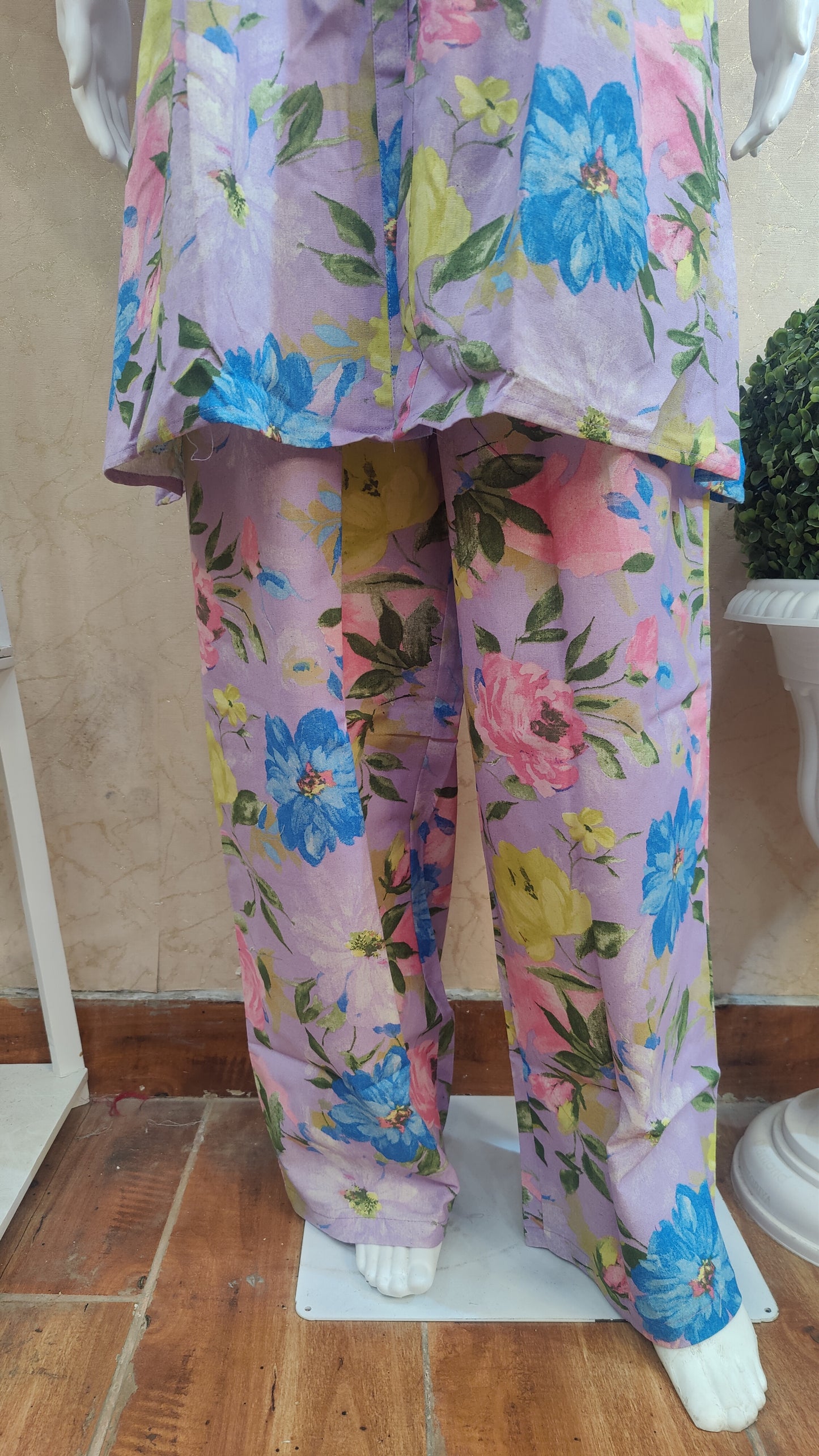 Pure Cotton Co-ord set M8845/GLS