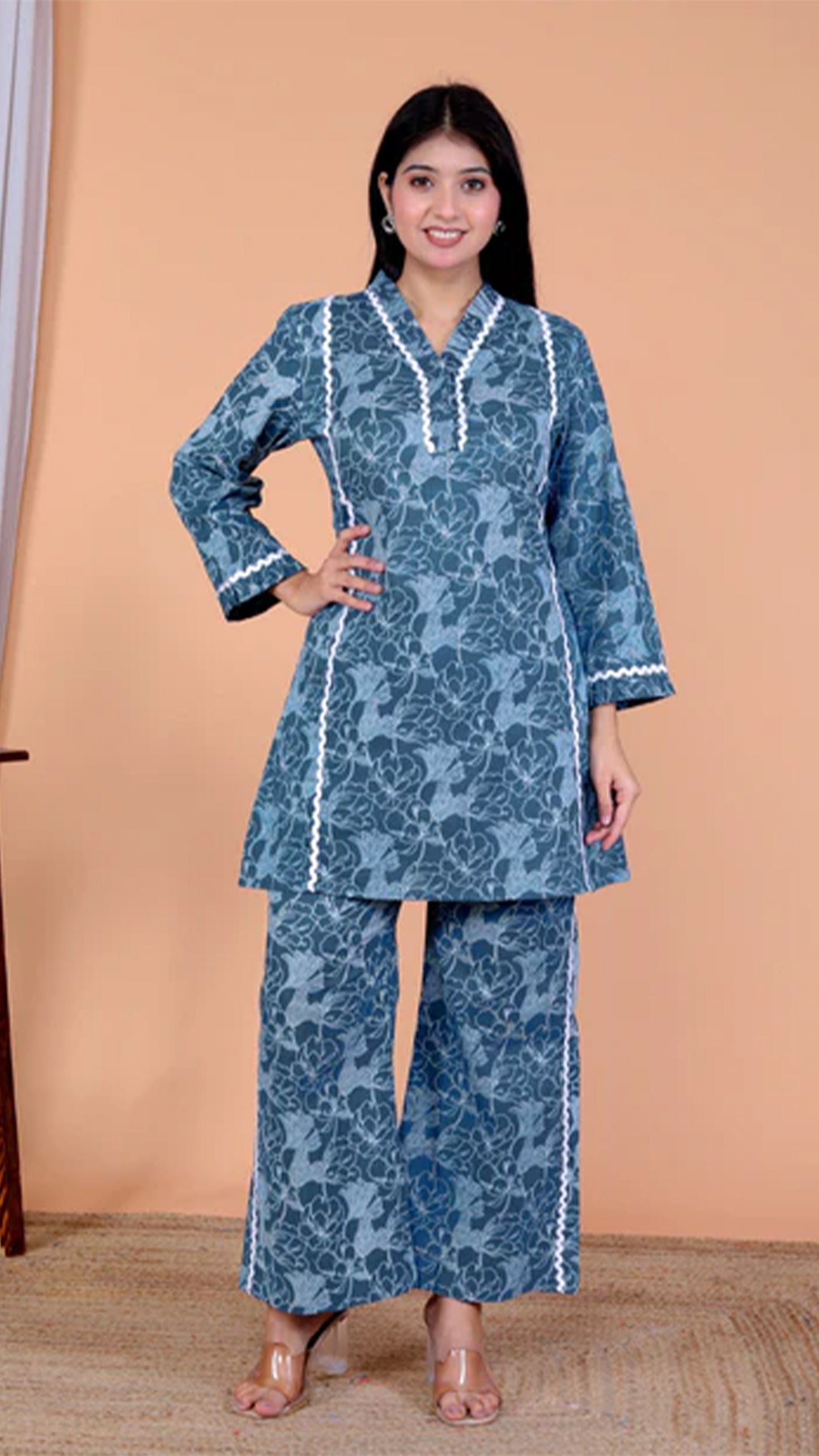 Pure Cotton Co-ord set M5525/SS
