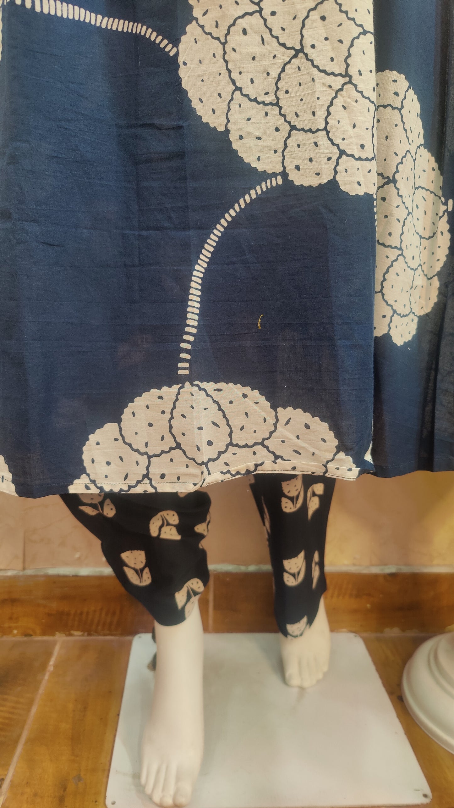 Pure Cotton kurti with pant and Dupatta M9970/GLS