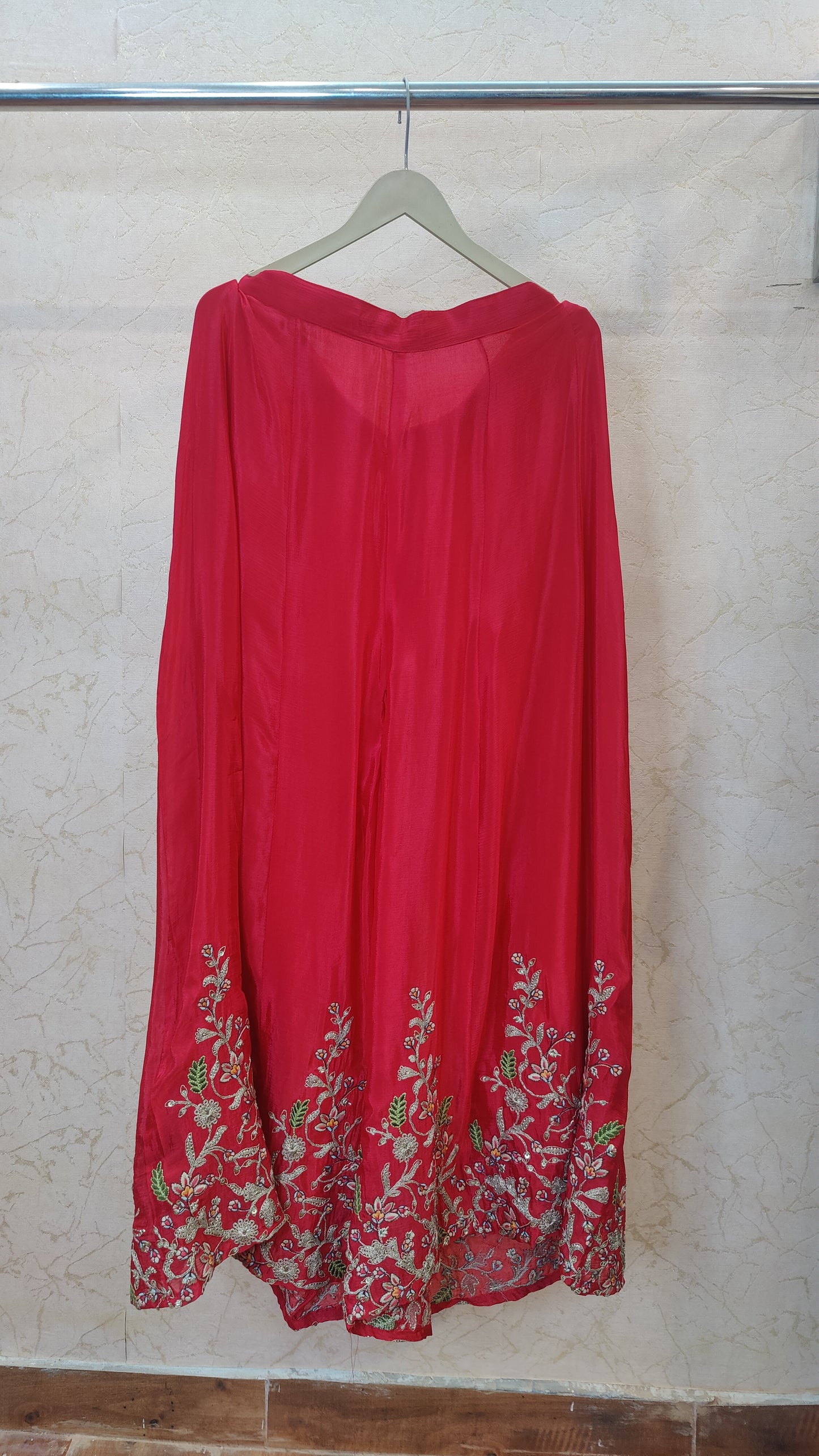 Pure Silk Sharara set. M94000RF