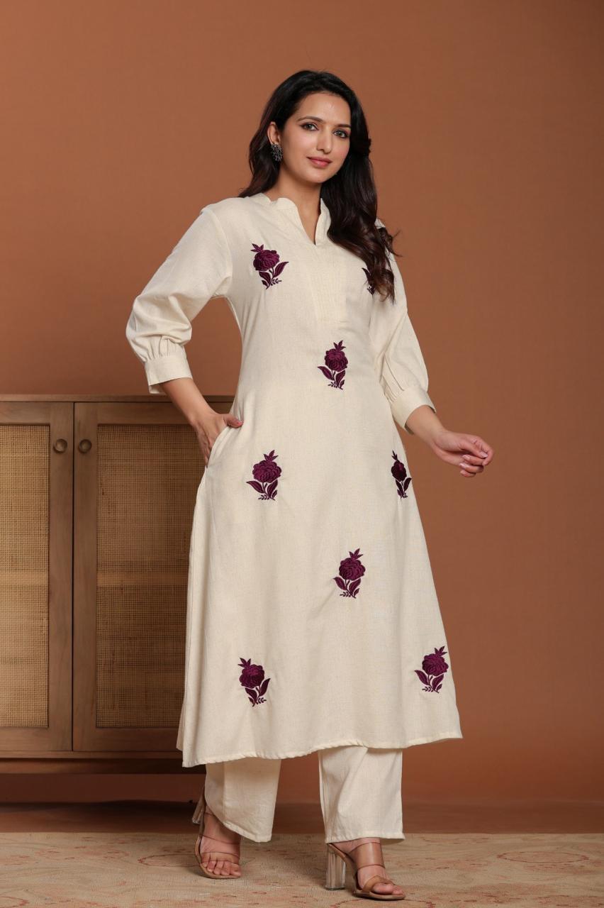 Pure Cotton Kurti with pant M7795/SS