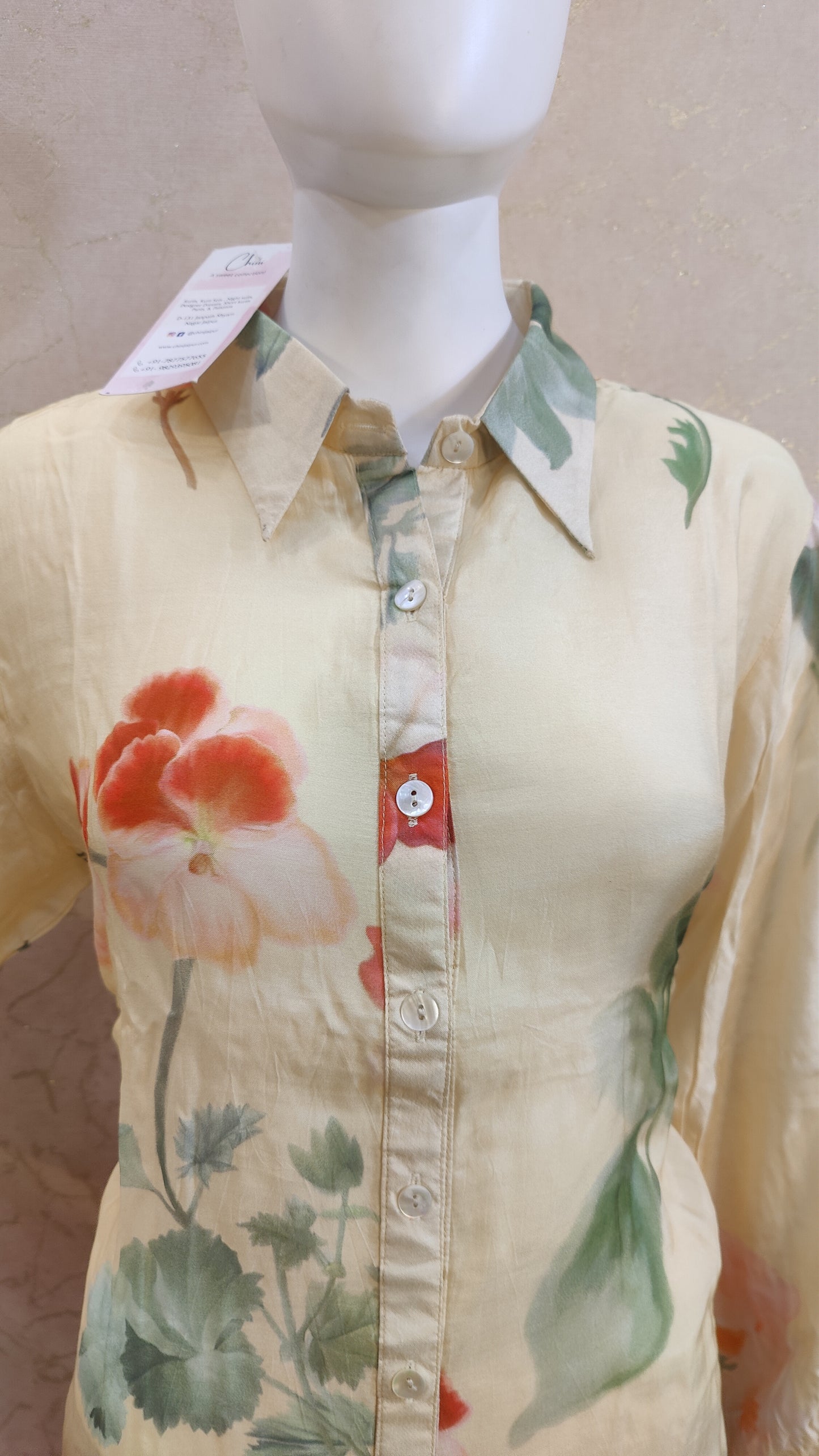 Pure Muslin Coord set FM91695