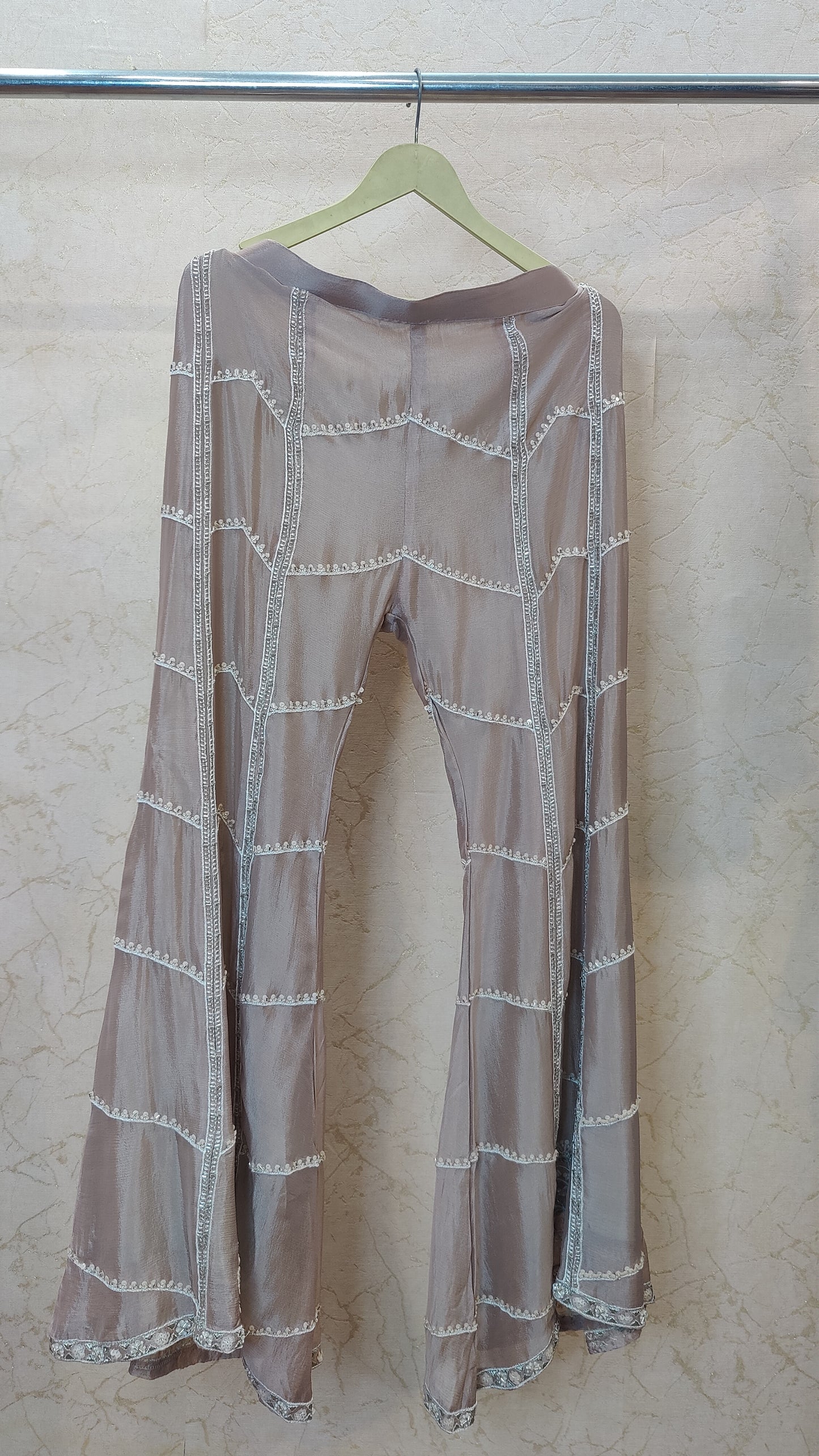 Pure Chinnon Sharara set. M94250RF