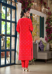 Pure Muslin kurti with pant and Dupatta M91790AUMU