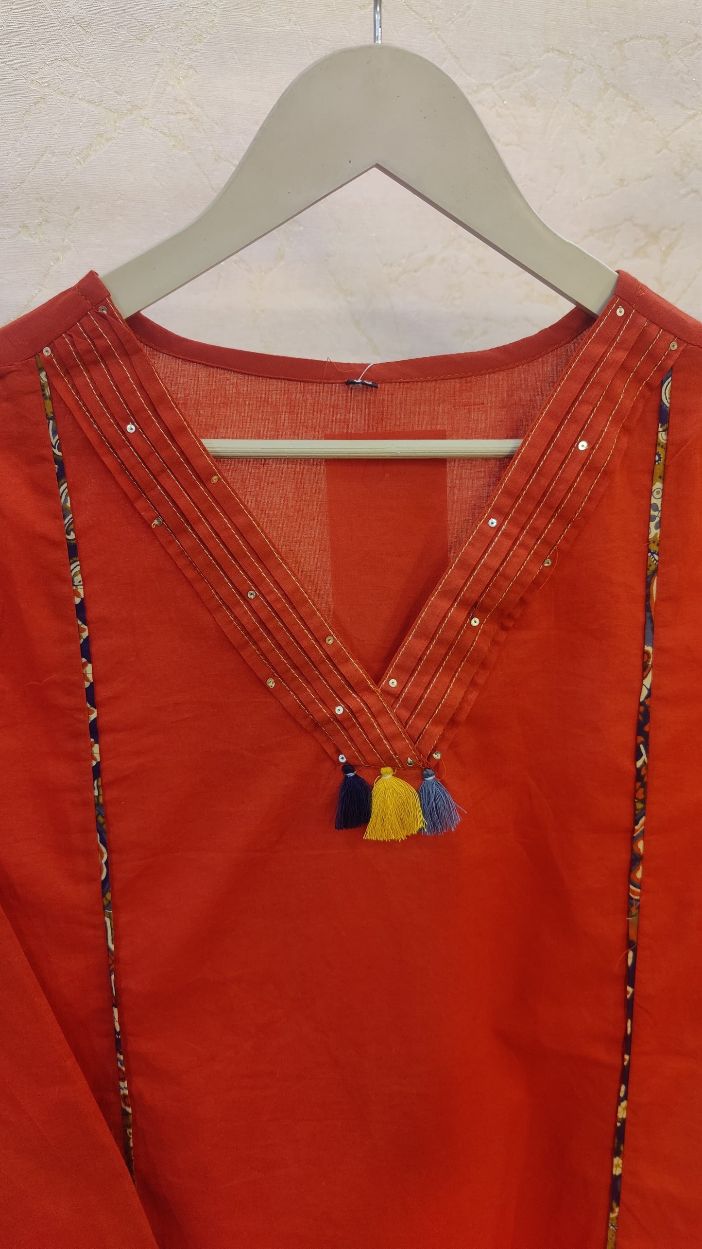 Pure Cotton kurti with pant and dupatta M9920/SS