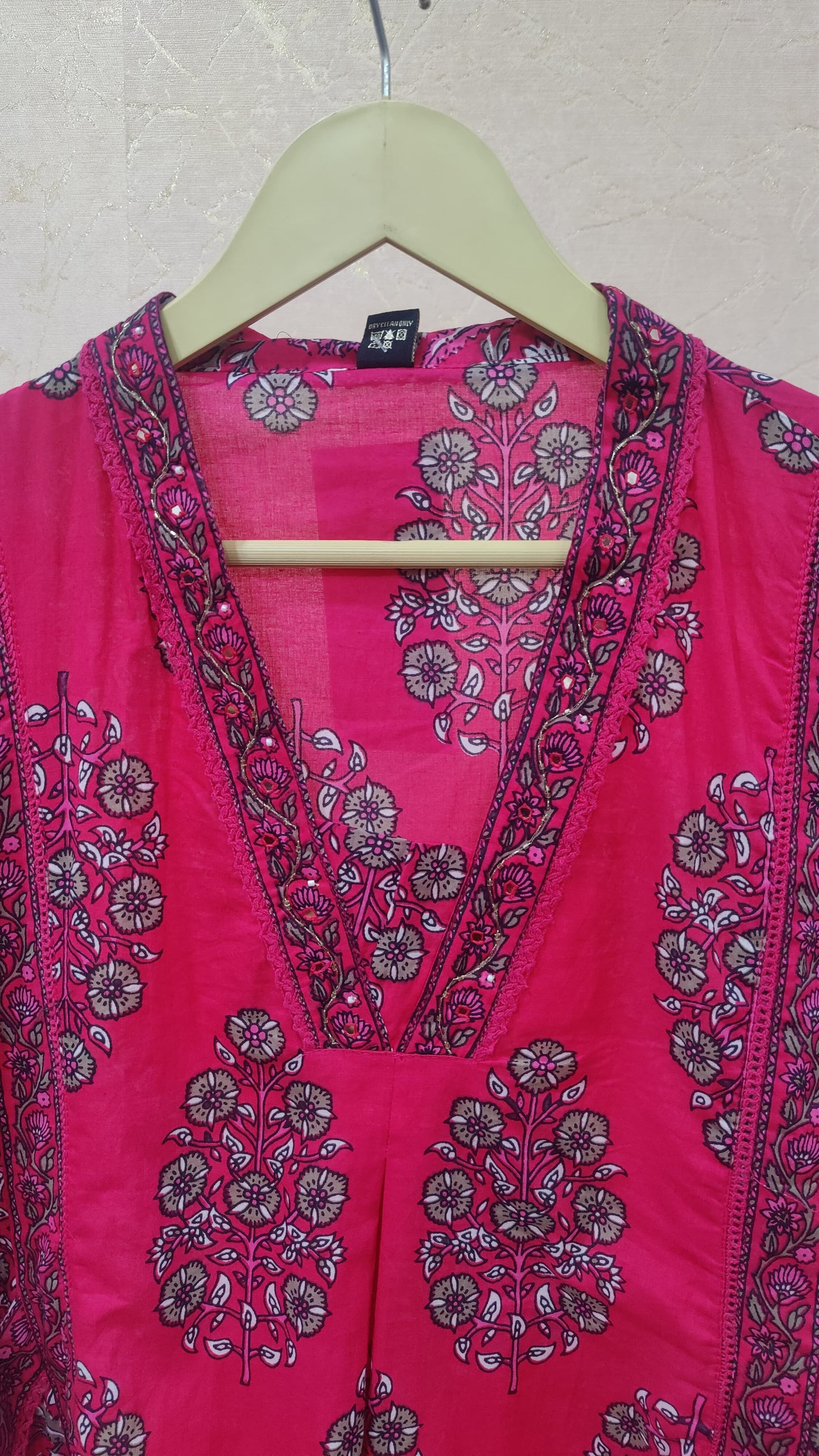 Pure Cotton kurti with pant and dupatta M91025/SS