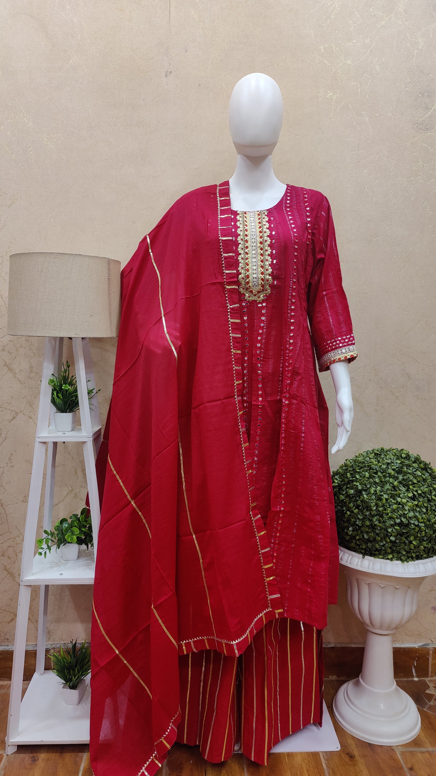 Pure Cotton Sharara set JM91425