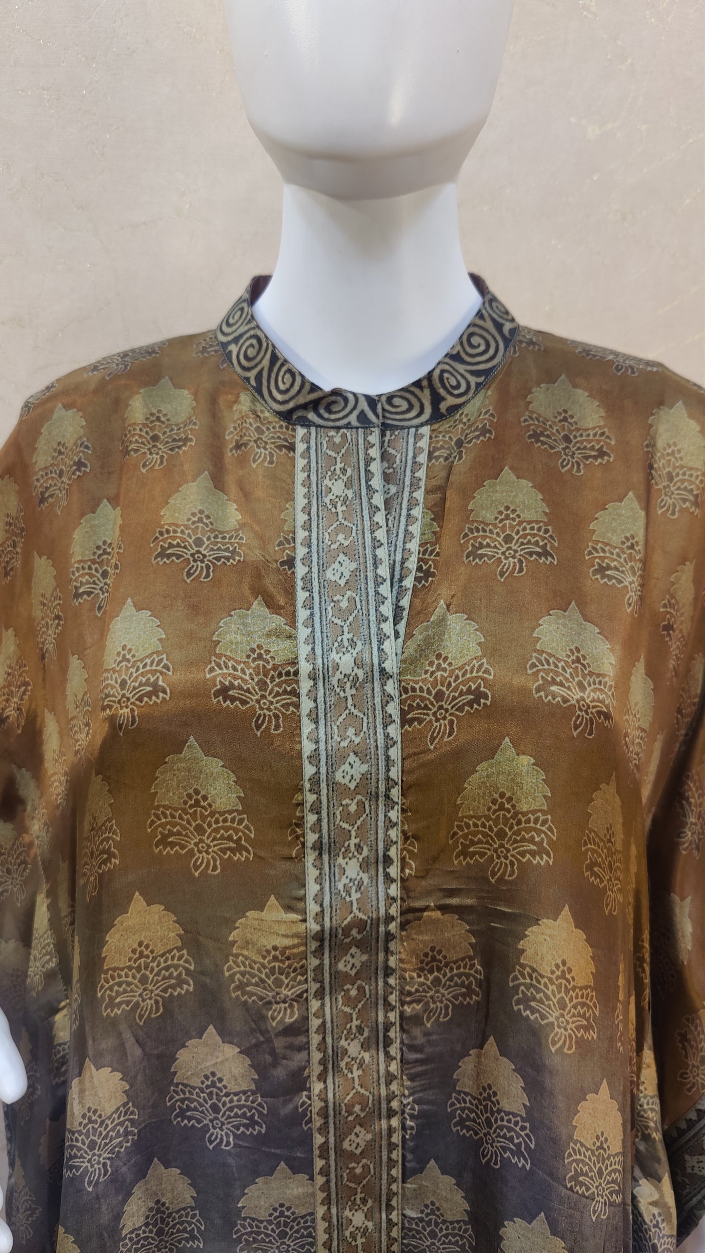 Pure Crape Kaftan set SM91970SS