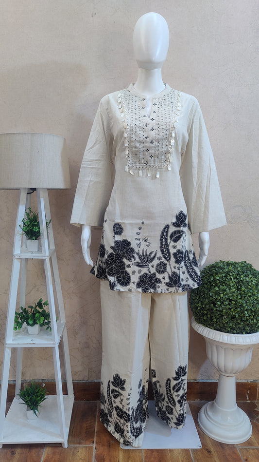 Linen Cotton Co-ord set