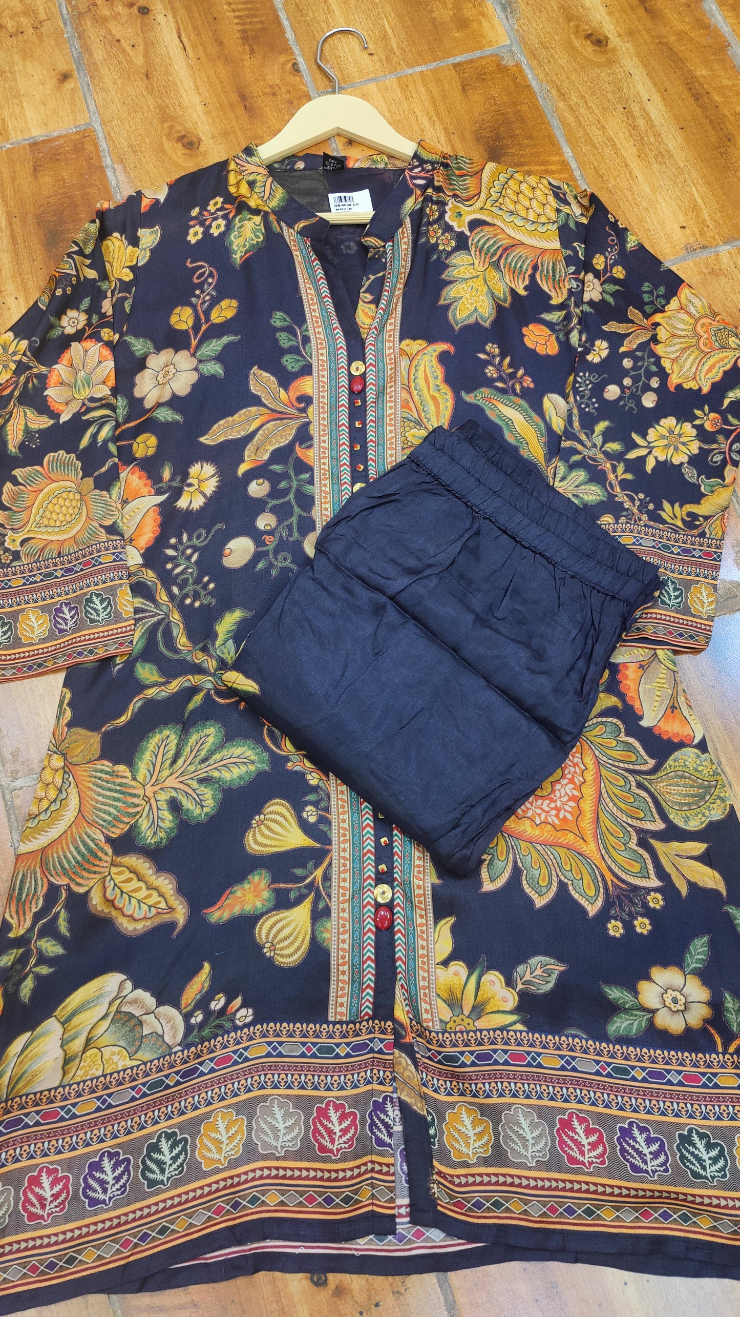 Pure Muslin Co-ord Set M1250/GB