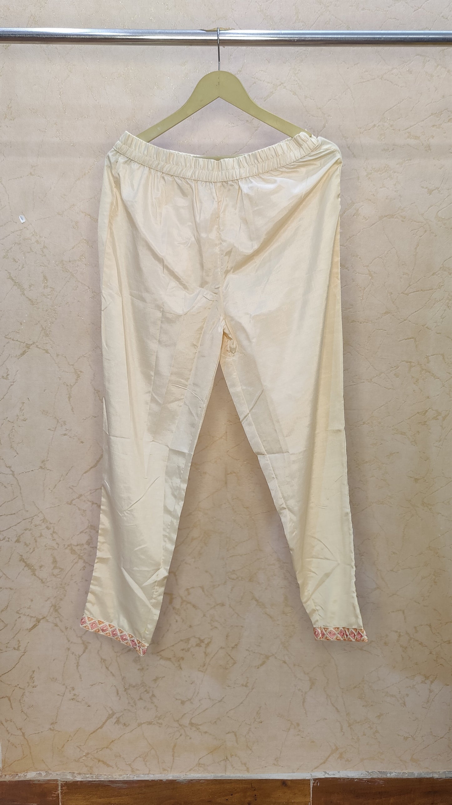 Silk Kurti With Pant And Dupatta set M91195AUR