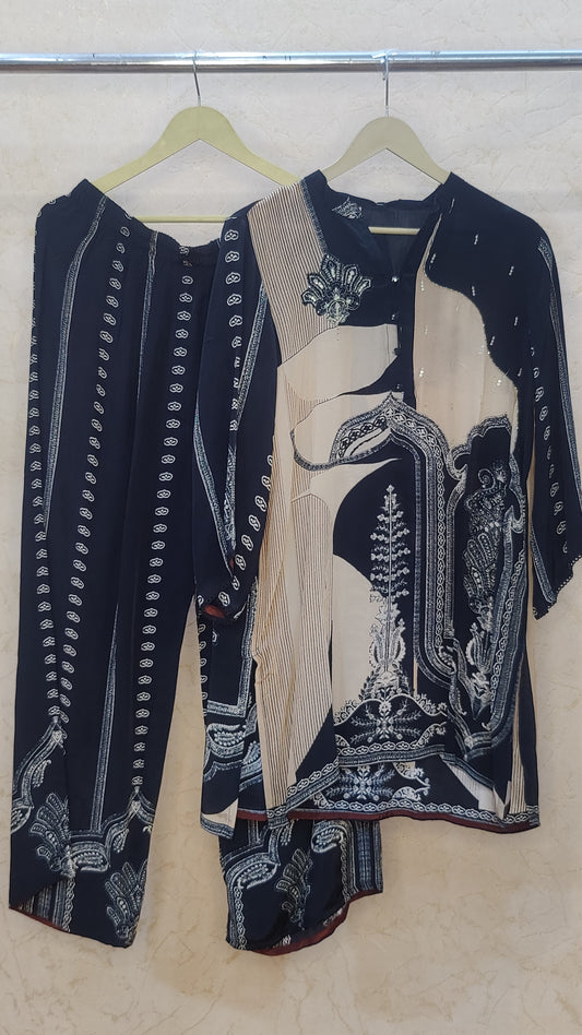 Pure Silk Co-ord Set M91640/AUR