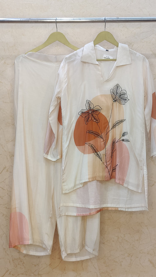 Silk Coord set M91695/RF