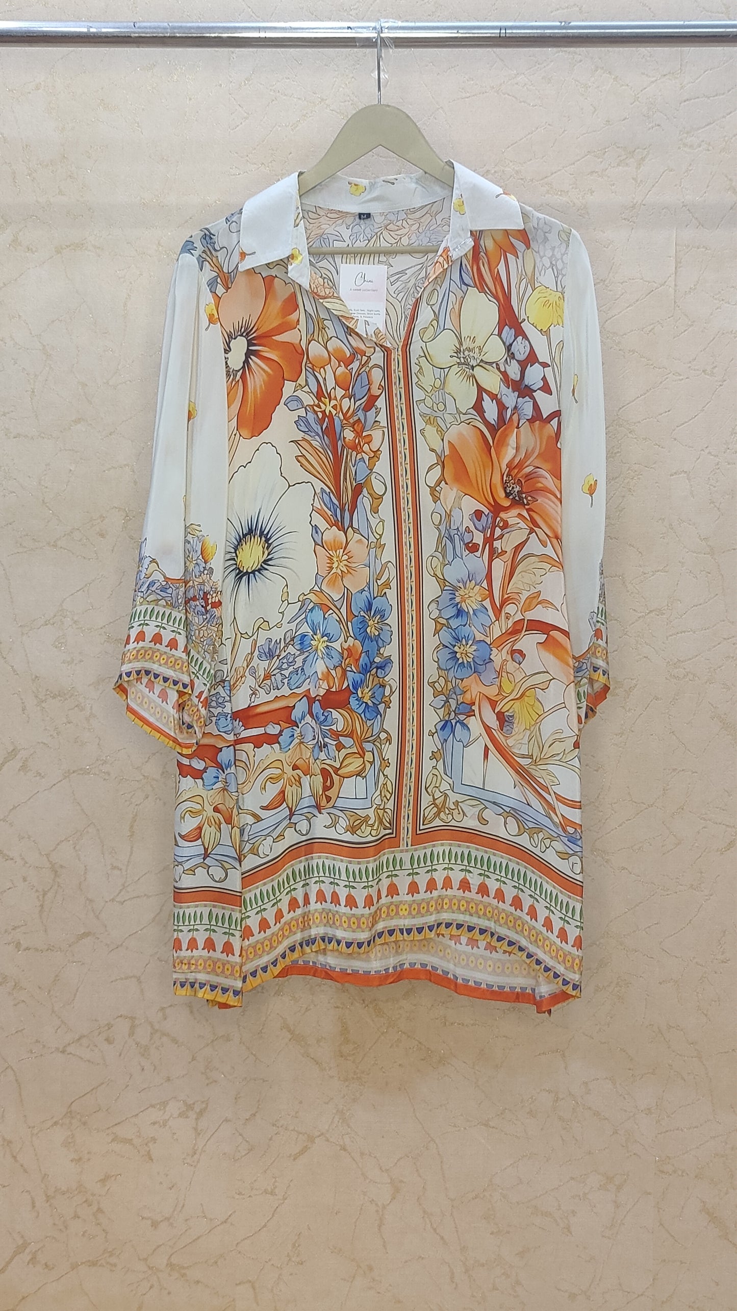 Silk Coord set M91425/AUR