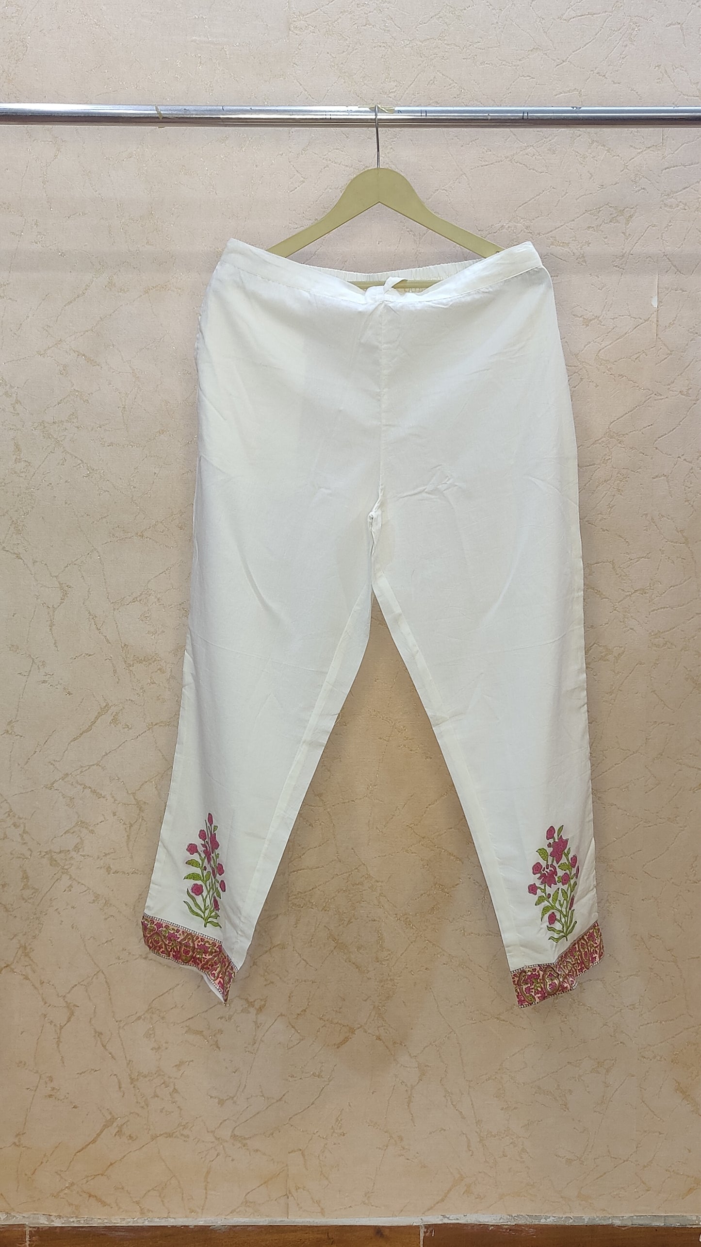 Chanderi kurti with pant and dupatta M92400/SHL