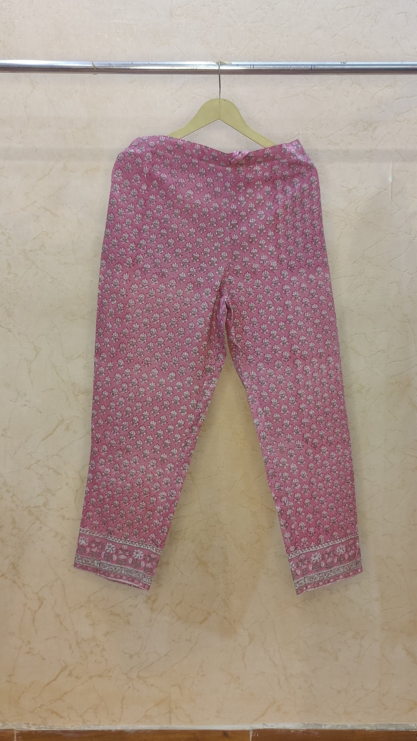 Chanderi kurti with pant and dupatta M92400/SHL