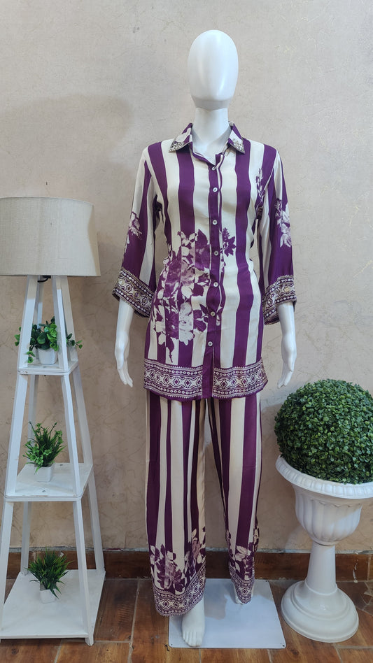 Pure Muslin Co-ord set M91485/AUR