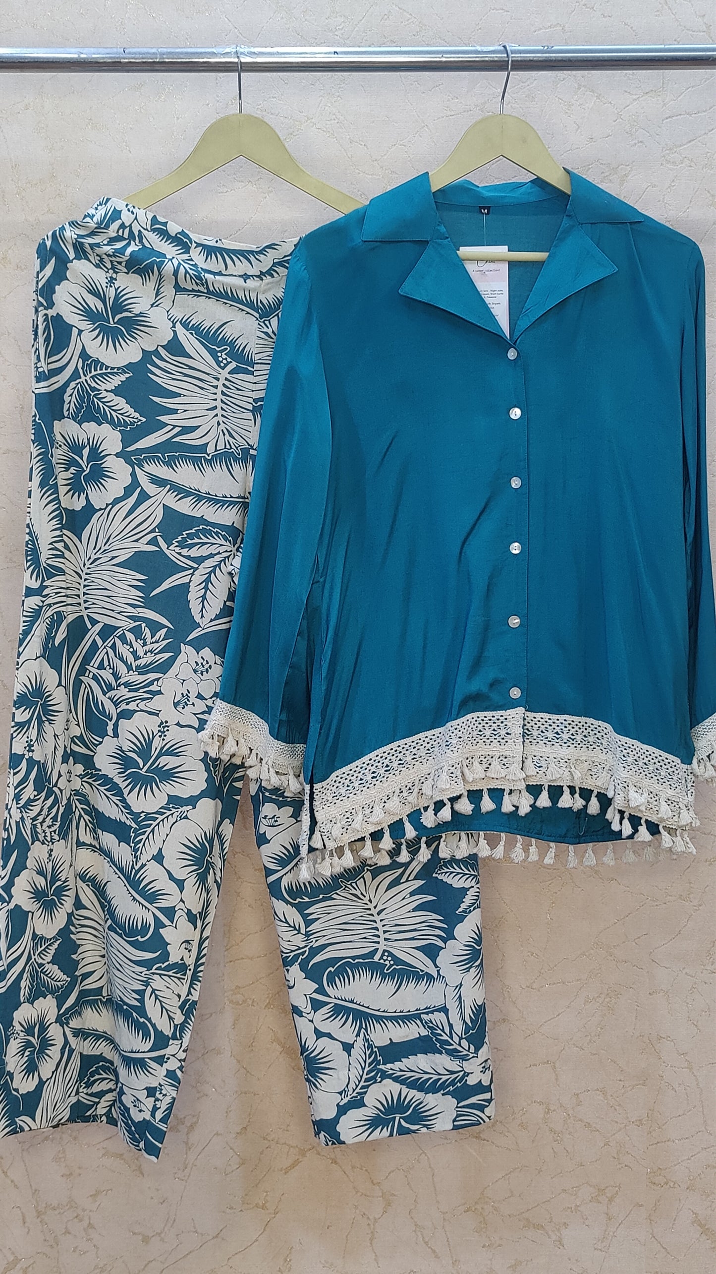 Pure Muslin Co-ord set M91025/AUR