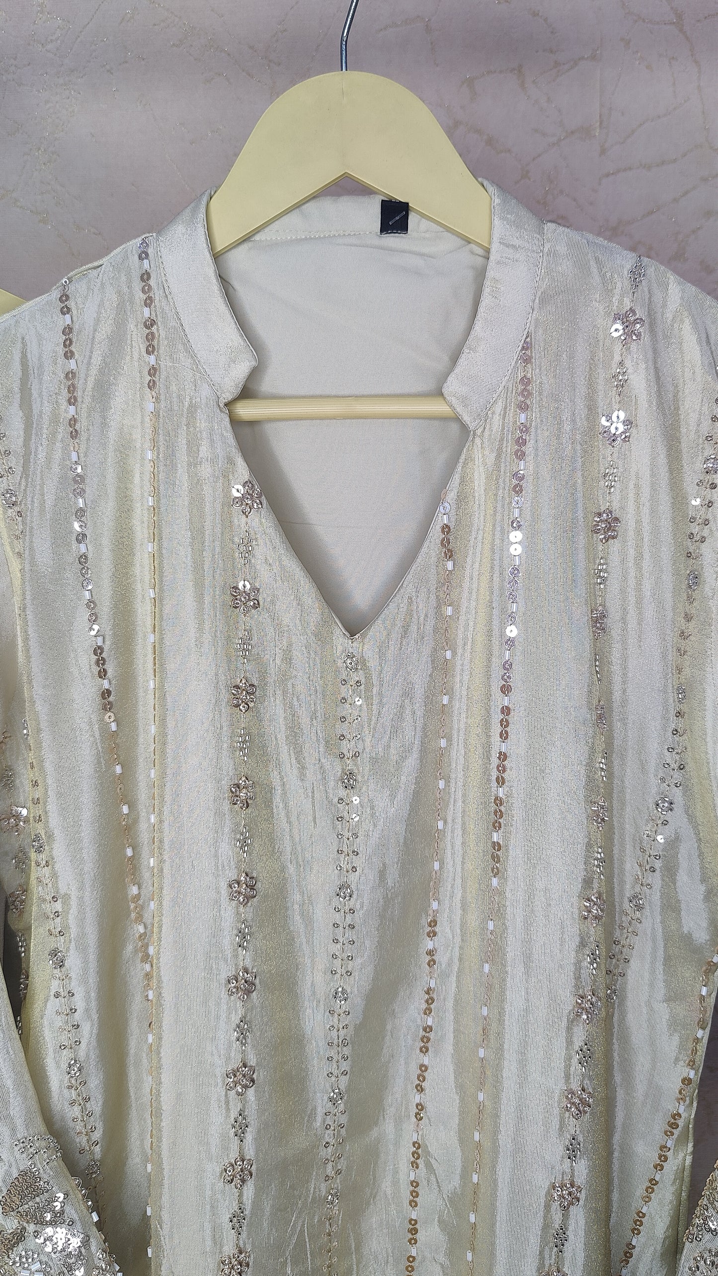 Pure Tissue Silk Co-ord Set With Dupatta. M91930