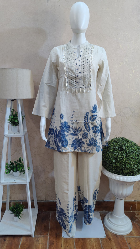 Linen Coord set M9920/AUR