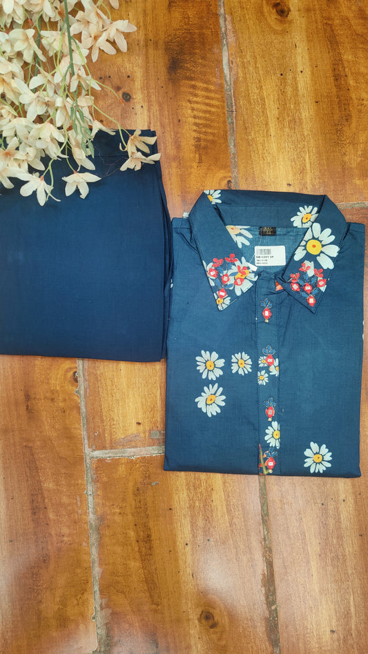 Pure Cotton Co-ord Set M8815/GB
