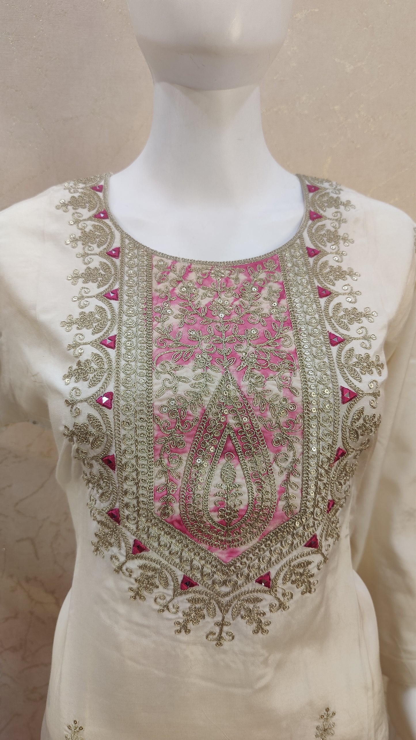 Pure Muslin Kurti with pant and Dupatta MSS91850MUSII