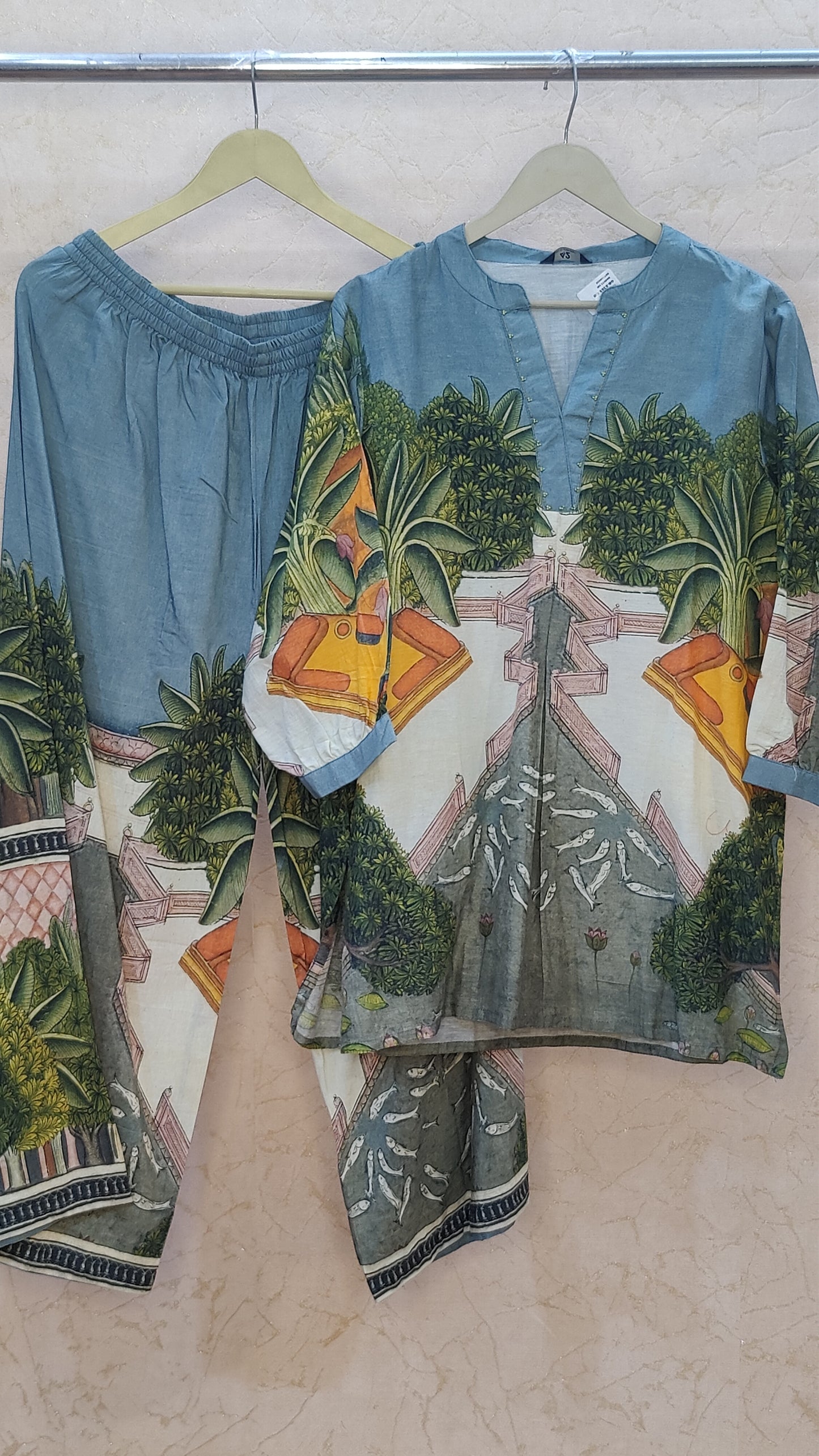 Pure Cotton Coord set M91300/GB