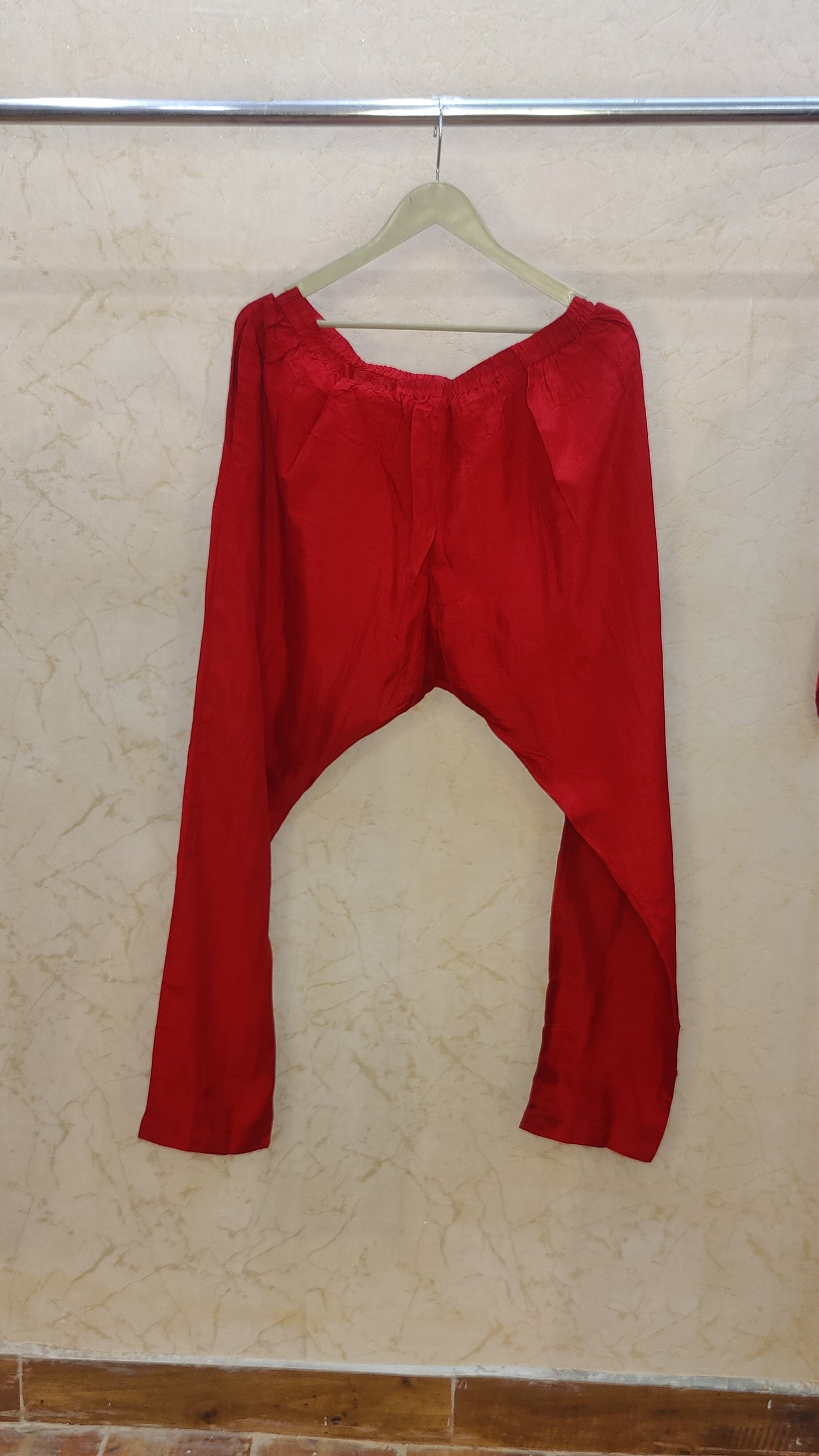 Pure Silk Kurti with pant and dupatta set. M93695