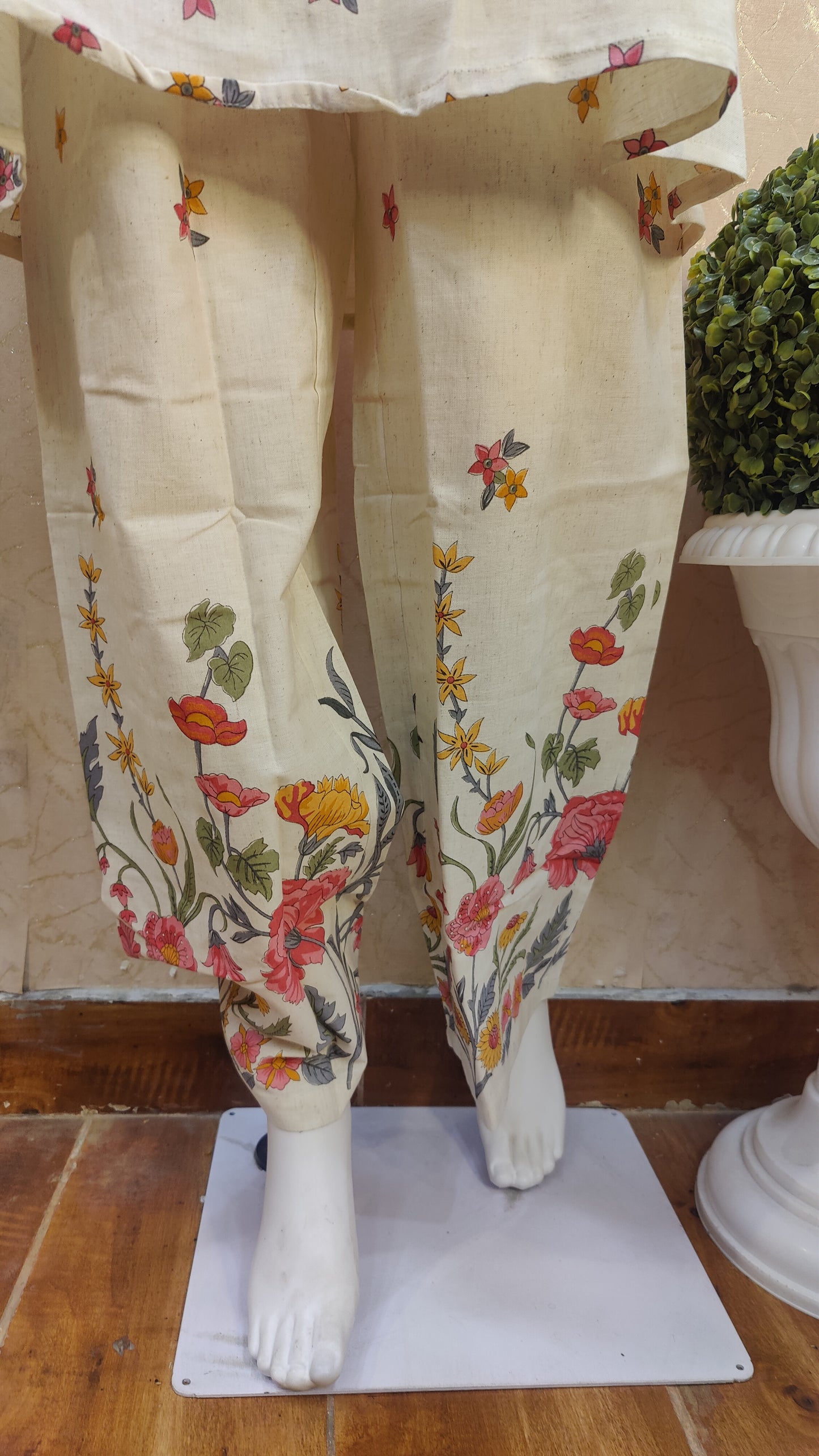 Pure Cotton Coord Set M8815AUR