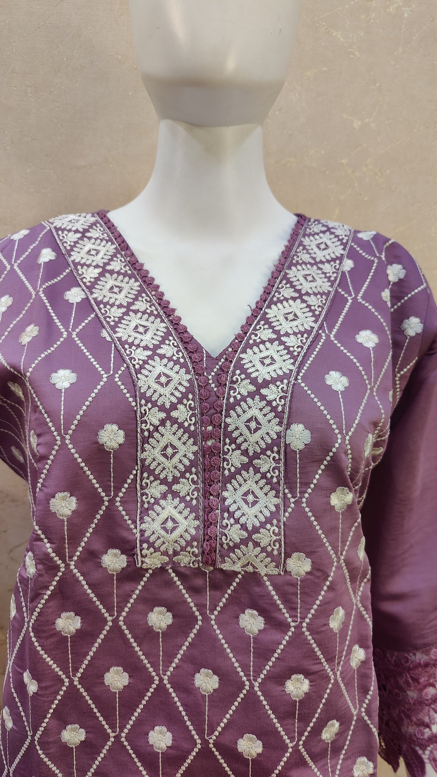 Silk Kurti with pant and Dupatta M997AMTR