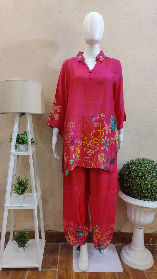 Pure Muslin Co-ord set M91300/AUR