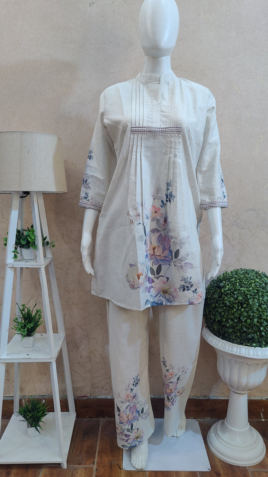 Pure Cotton Co-ord set M91025/GB