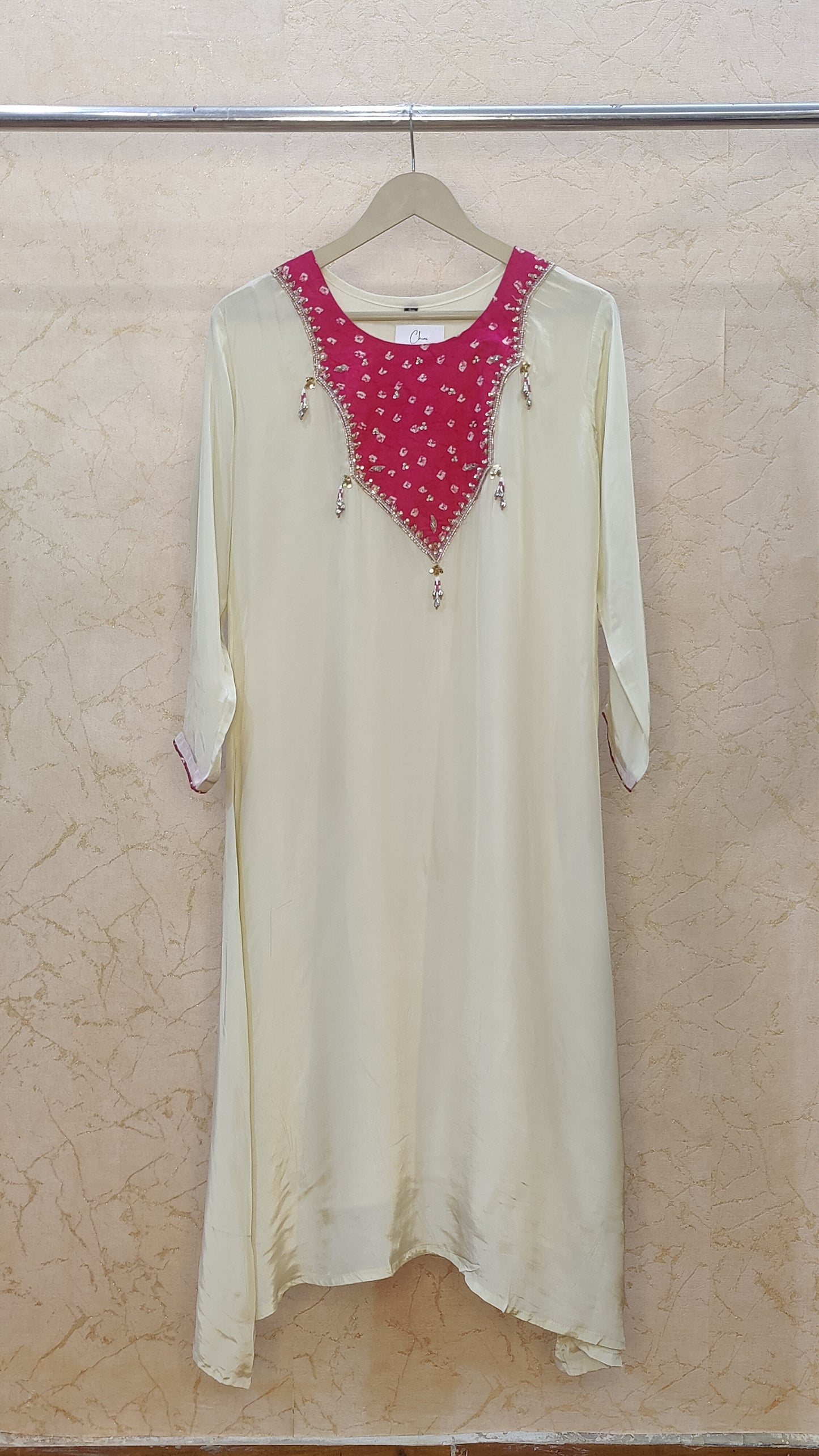 Pure Silk Kurti with pant and dupatta M92300/RF